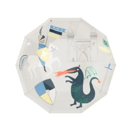 Ridder & Draak Borden – Meri Meri (set van 8)