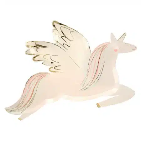 Unicorn borden - Meri Meri - (8 stuks)