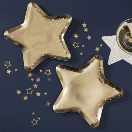 Bordjes - Sterren goud - Ginger Ray