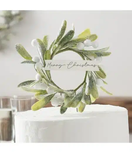 Kerst Mistletoe Taart Topper - Ginger Ray
